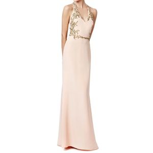 Marchesa Notte Gilded Frame Gown
